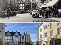 Monmouth through the ages: then vs now 