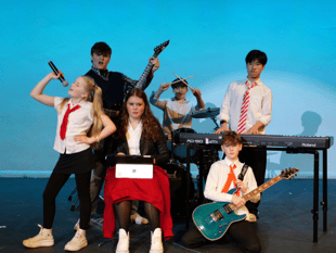 Haberdashers' Monmouth bring 'School of Rock' to The Blake Theatre