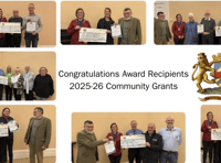 Monmouth Town Council celebrates community grant recipients