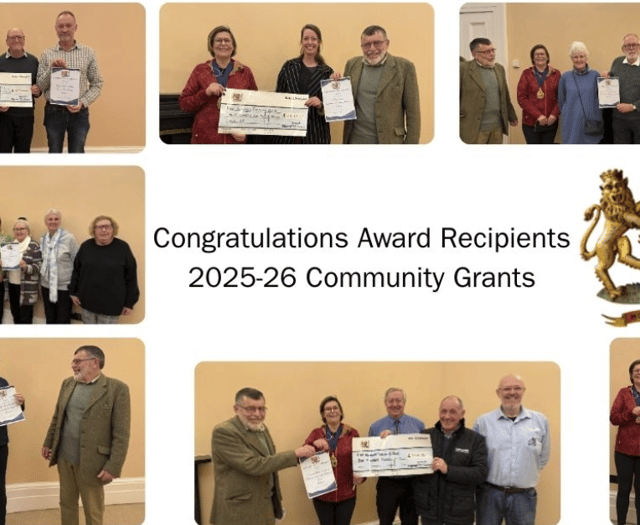 Monmouth Town Council celebrates community grant recipients