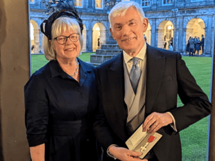 Melvyn Roffe awarded MBE for exceptional contribution to education