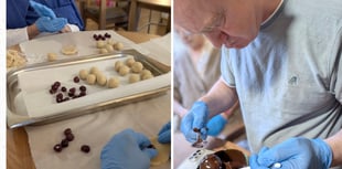 Gibraltar residents make chocolate cherries