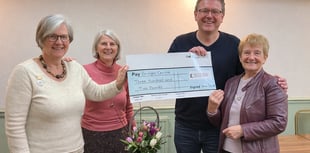 Floral society boosts Bridges restoration fund