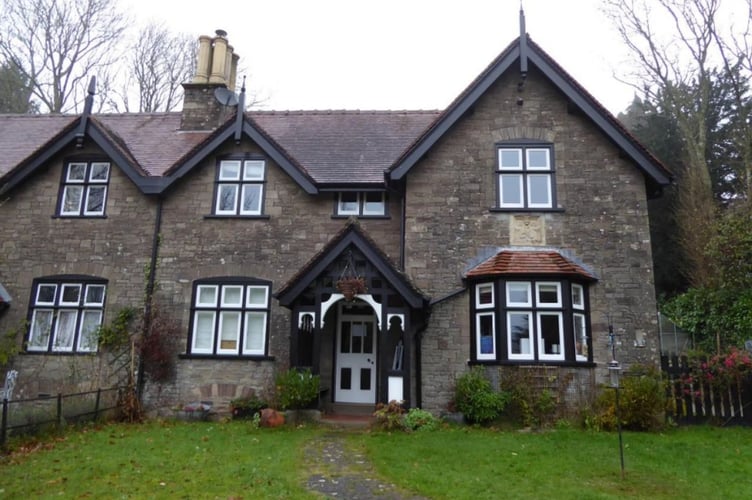 This cottage, at The Hendre, was built by the estate of the family of Rolls Royce co-founder Charles Stewart Rolls. 