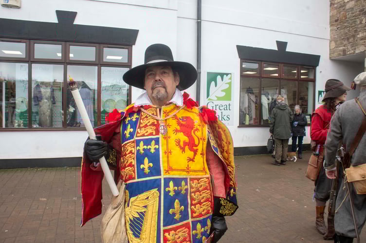 Malcolm Watkins  of Newent is a Herald of the Sealed Knot.