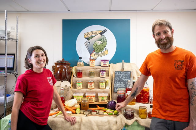 Vegan pair transform waste, offer bus stays