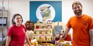 Vegan pair transform waste, offer bus stays