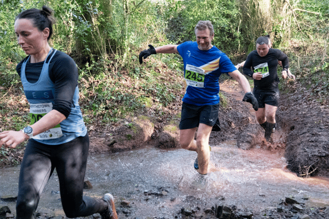 Runners make a splash in the Sorbrook Slog