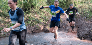 Runners make a splash in the Sorbrook Slog