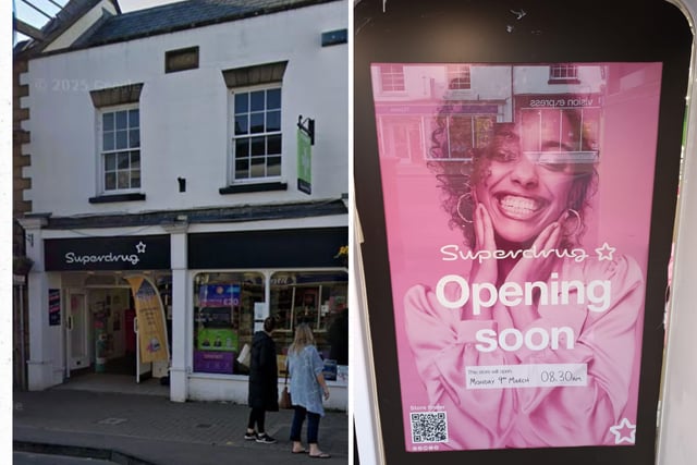 Superdrug in Monmouth set to reopen next month 
