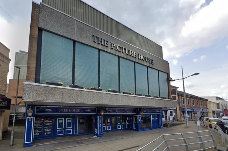 The incident happened outside Ebbw Vale's Picture House pub