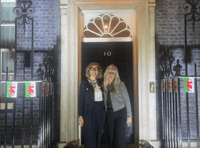 Tracy's autism charity work celebrated at Downing Street