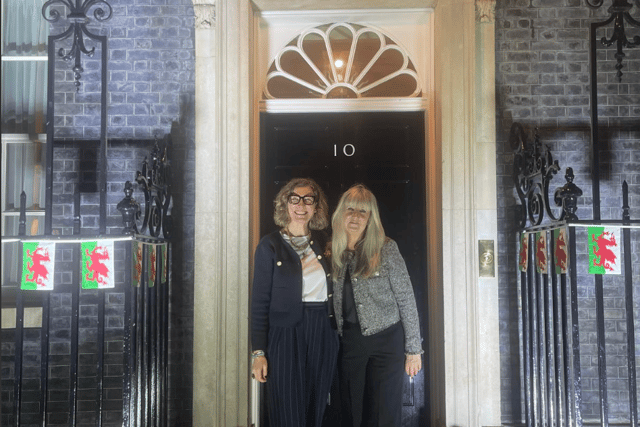 Tracy's autism charity work celebrated at Downing Street