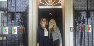 Tracy's autism charity work celebrated at Downing Street