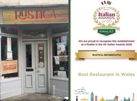 Rustica in Monmouth finalist for UK Italian Awards 2026