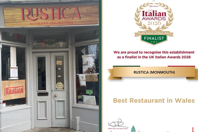 Rustica in Monmouth finalist for UK Italian Awards 2026