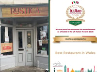 Rustica in Monmouth finalist for UK Italian Awards 2026