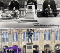 Monmouth through the ages: then vs now 