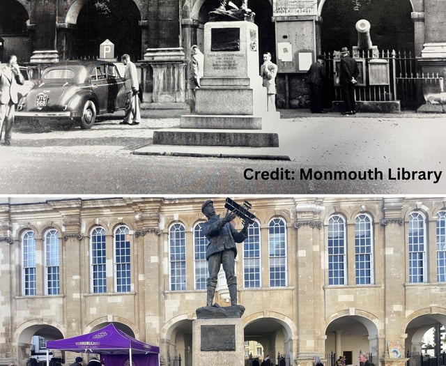 Monmouth through the ages: then vs now 
