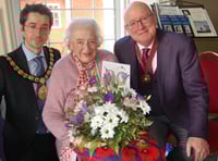 Rosemary Rigby raises £1,221 for Action Bus at 90th birthday