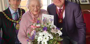 Rosemary Rigby raises £1,221 for Action Bus at 90th birthday
