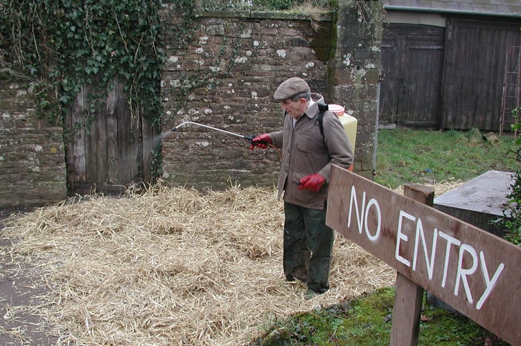 Farmers effectively shut their farms off to the outside world