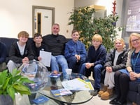 Monmouth students take climate leadership to Westminster