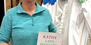 Kathy creates a buzz at WI meeting