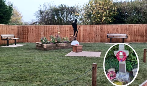 Plans to relocate village War Memorial to new location