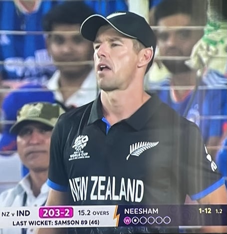 Cole McConchie made a great catch despite missing out on a starting spot in the World Cup final