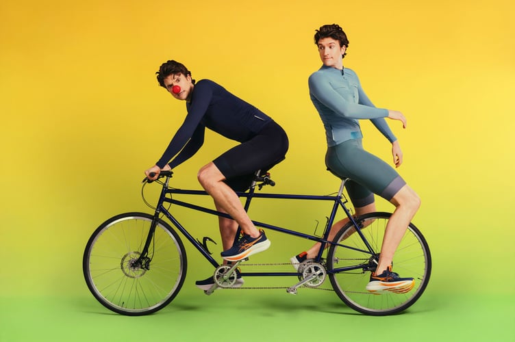 LONDON, UNITED KINGDOM - JANUARY 2026: Greg is taking on Radio 1's Longest Ride for Red Nose Day.Â  This epic 8 day challenge will see Greg cycling 1000km's from Weymouth to Edinburgh setting off Friday 13th and finishing on Red Nose Day! Taken in London on the 26th January 2026. (Photo by Jack Margerison/Comic Relief)