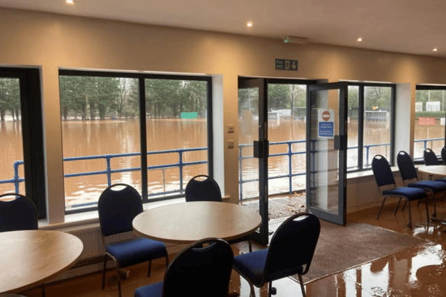 Rotary's generous grant for flooded pavilion