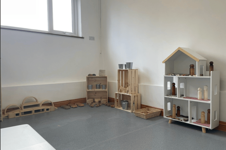 Monmouth Day Nursery progress after Storm Claudia flooding