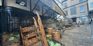 Oxford Coffee Shop stars in Young Sherlock film set