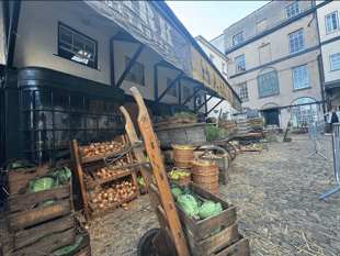Oxford Coffee Shop stars in Young Sherlock film set
