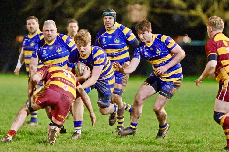 Zak Alexander capped a fine game with his first senior Monmouth try