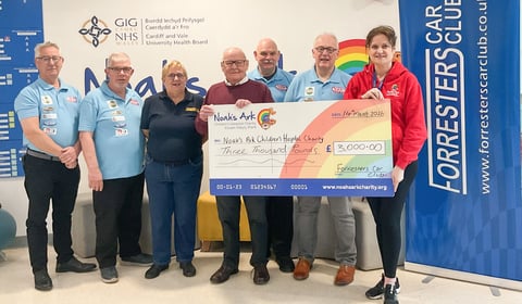 Remembering Ari Vatenen's first UK rally with a charity donation