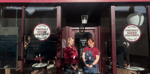 Monmouth's Costa Coffee branch reopens after Storm Claudia 