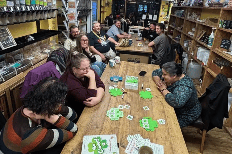 Wye Board Gaming Community at one of the game nights in Wye Weight, Monmouth.