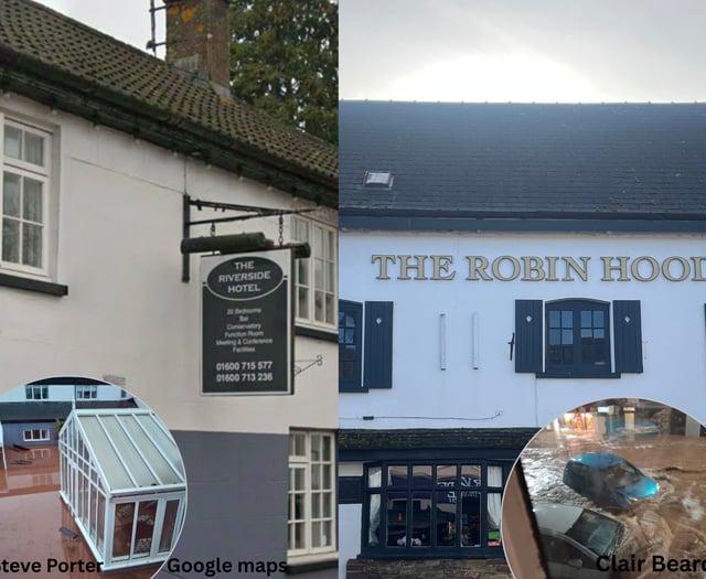 Monmouth's pubs and hotels bounce back after Storm Claudia 