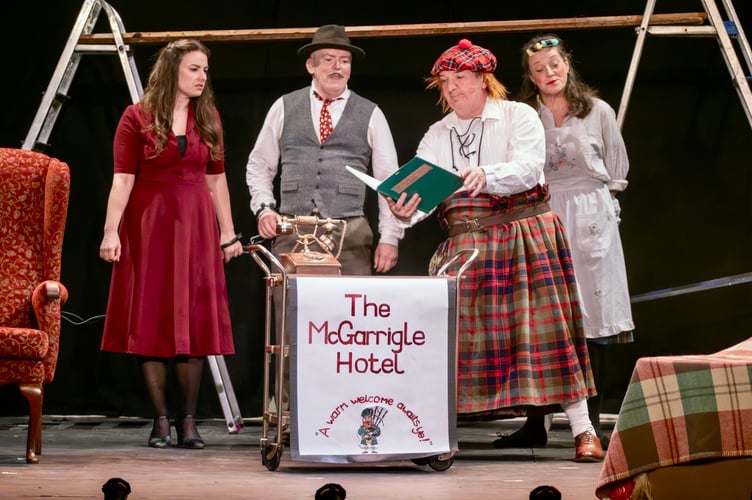 The 39 Steps included some brilliant slapstick