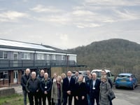 Housing Minister visits newly energy-efficient homes in Wyesham