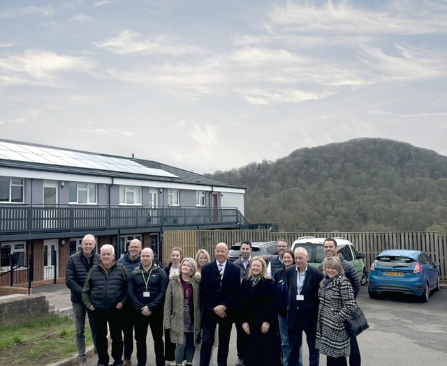 Housing Minister visits newly energy-efficient homes in Wyesham