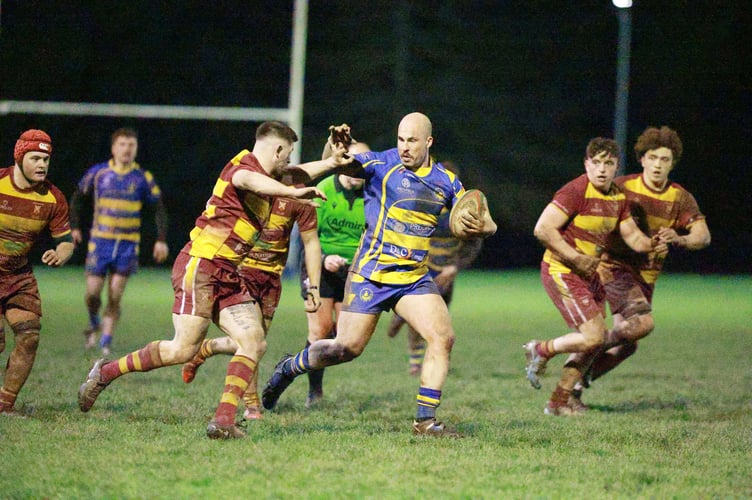 Jordan Howells bagged a brace of tries
