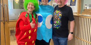 Gibraltar Nursing Home raises charity funds with Red Nose day fun