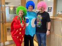 Gibraltar Nursing Home raises charity funds with Red Nose day fun