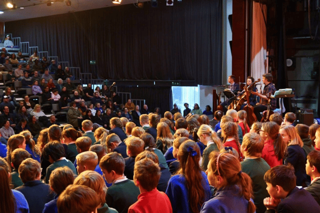 Bookshop band inspires Monmouth pupils with music workshops 