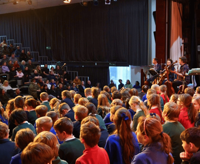 Bookshop band inspires Monmouth pupils with music workshops 