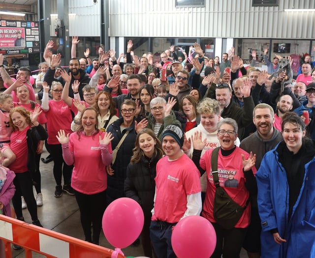 Monmouth raises £16,664 for hospice care