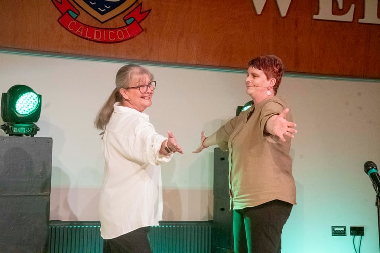 Mandy Scott and Beth Major with Brush Up Your Shakespeare from Kiss Me Kate.